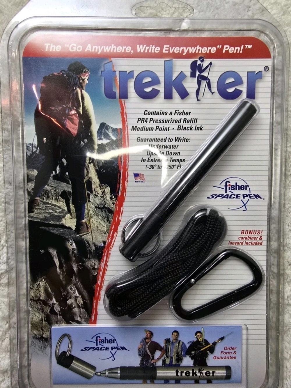 Fisher Space Pen Trekker Space Pen S725B NEW